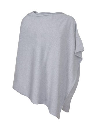 Cashmere Buttoned Poncho Wrap | Fig Cashmere Ltd.