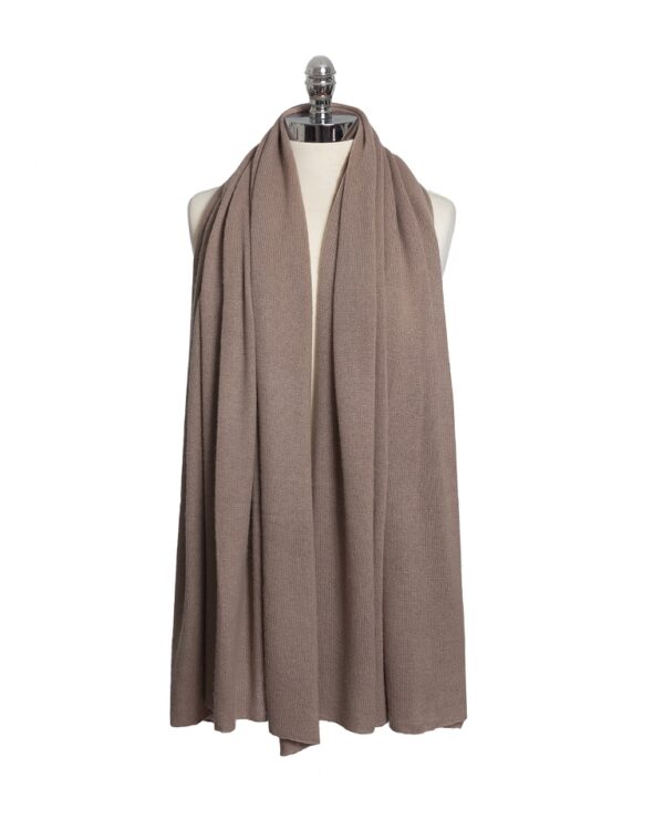 Cashmere Travel Wrap – Cappuccino