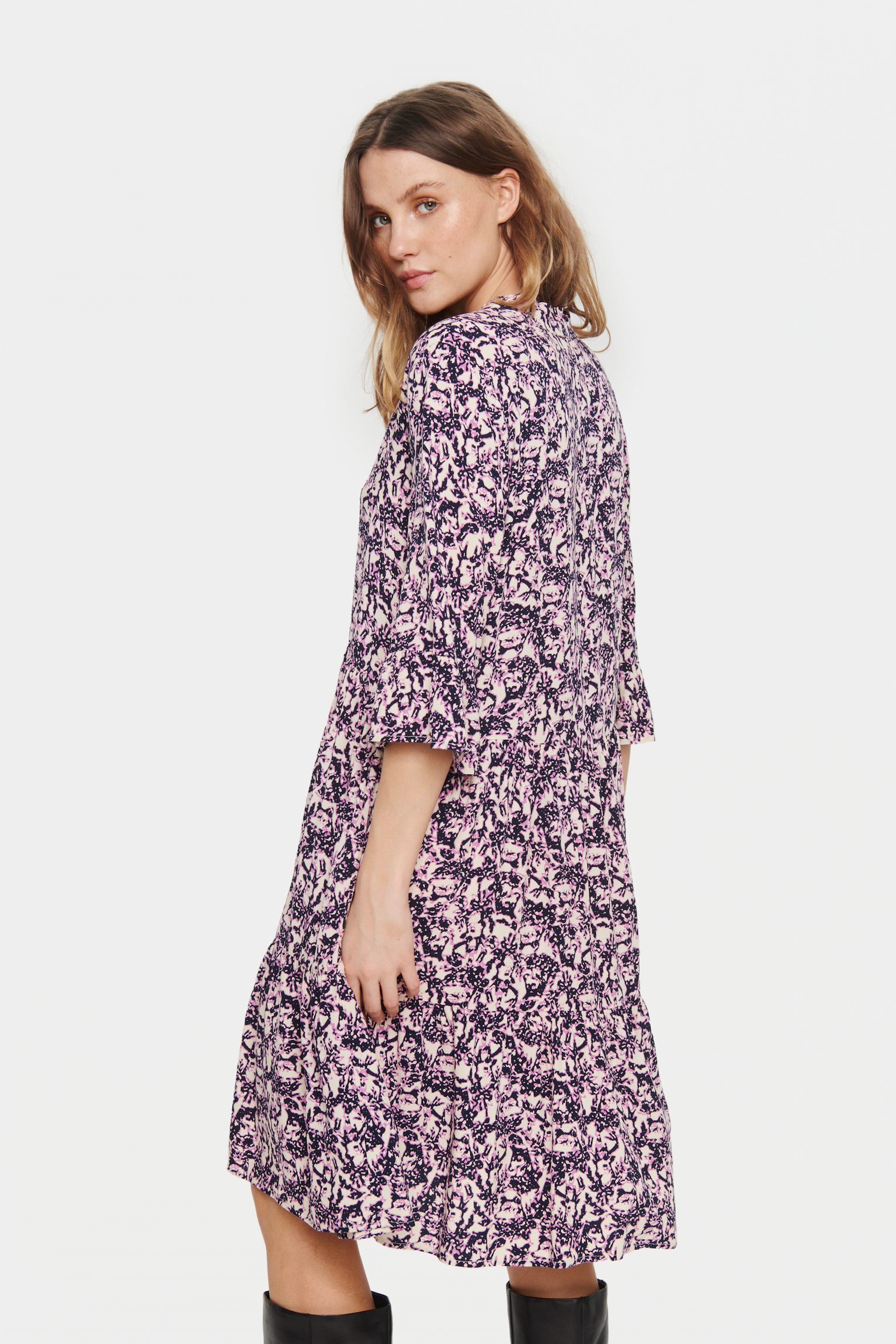 Saint Tropez EDASZ Fig – – Mulberry Dress Focus Soft Cashmere