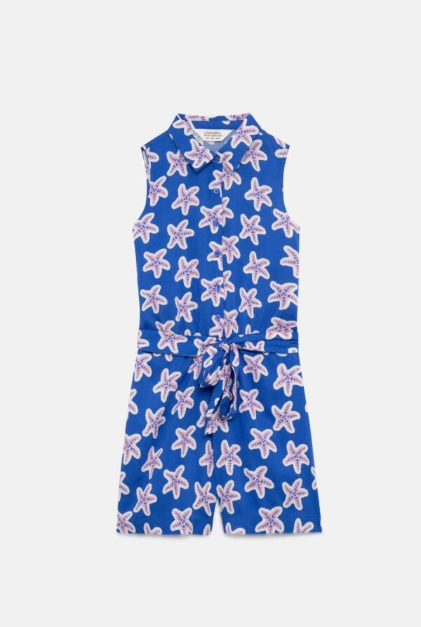 Compania Fantastica 42C/41116 Shirt dress with star print