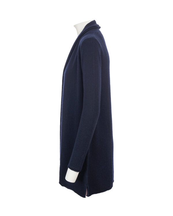 Cashmere Drape Cardigan – Dark Navy