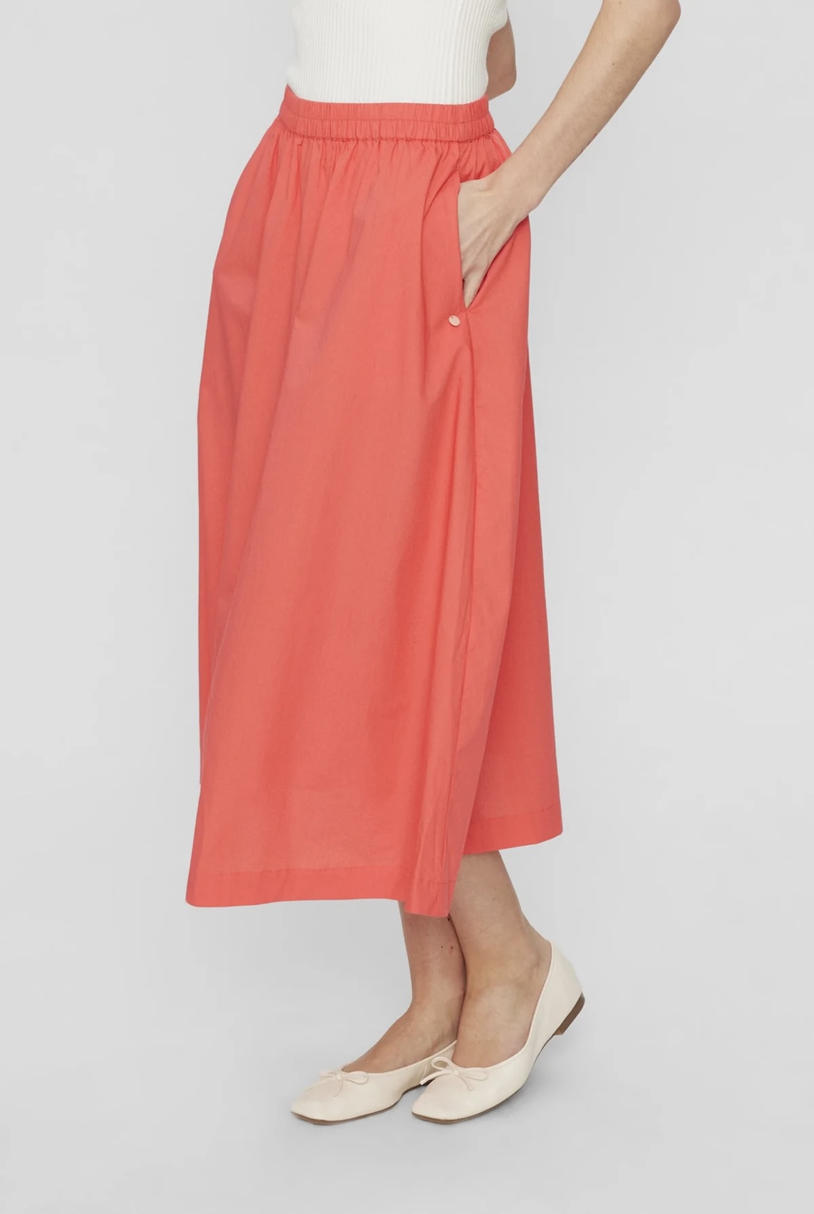 Numph Nugia Skirt Calyosi Coral