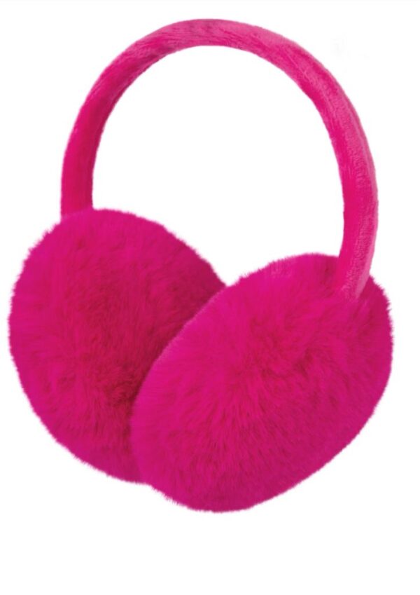 Nooki Desing EDIE FAUX FUR EARMUFF IN FUCHSIA