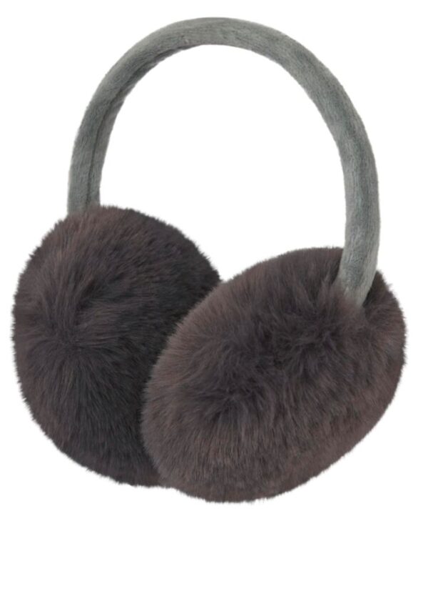 Nooki Desing EDIE FAUX FUR EARMUFF IN Grey