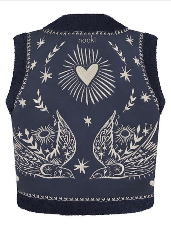 Nooki FREEBIRD GILET IN NAVY