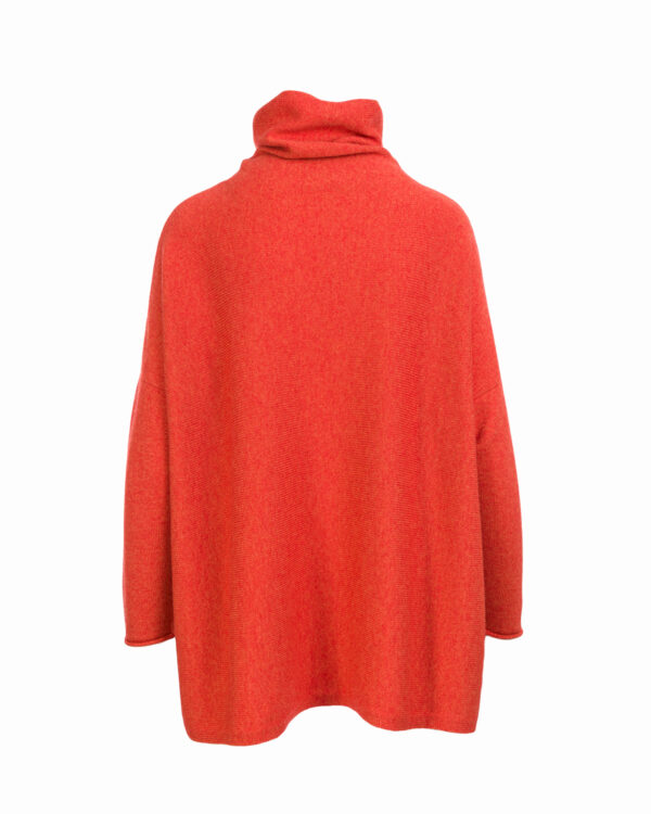 Cashmere Mix Pesto Jumper Flame