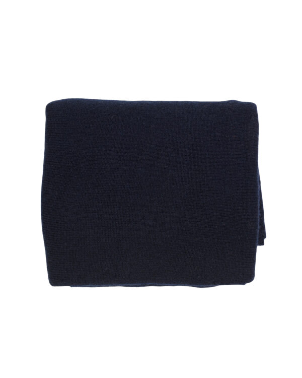 Cashmere Travel Wrap - Dark Navy