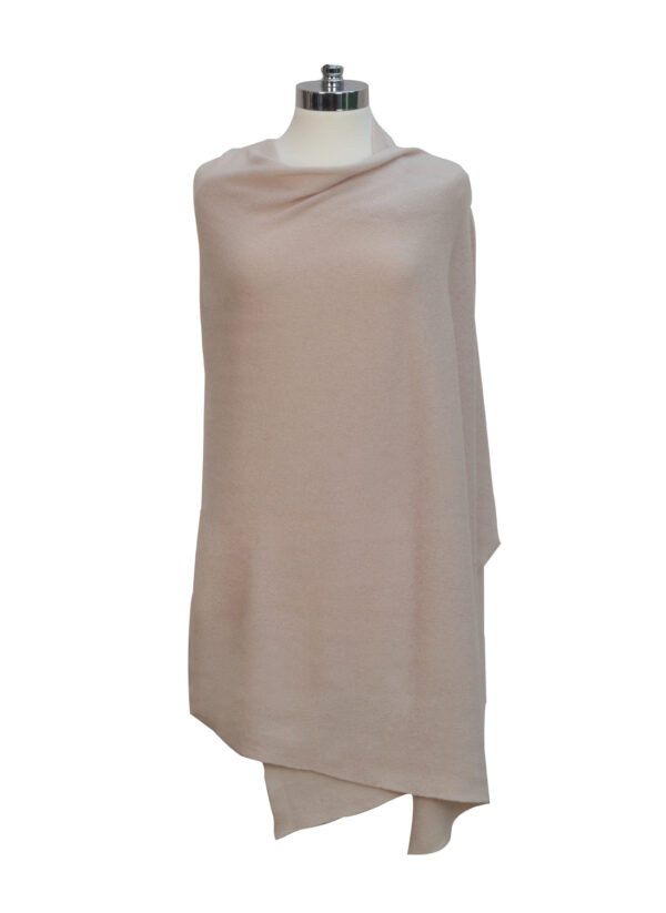 Cashmere Travel Wrap Stone