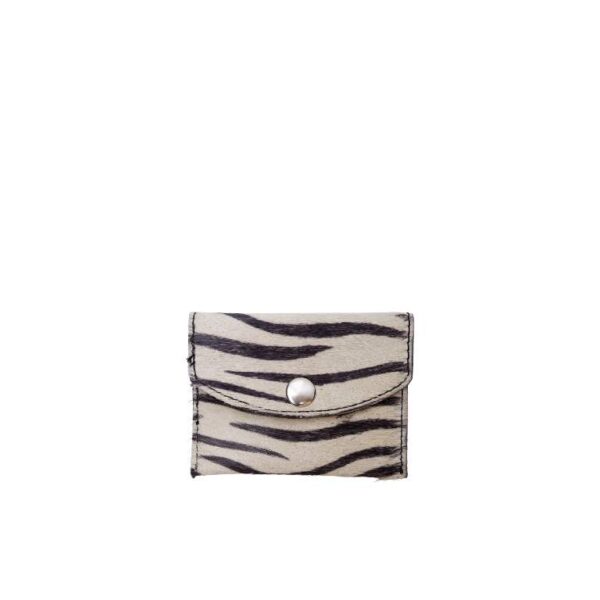 Black Colour MALIA Purse Zebra