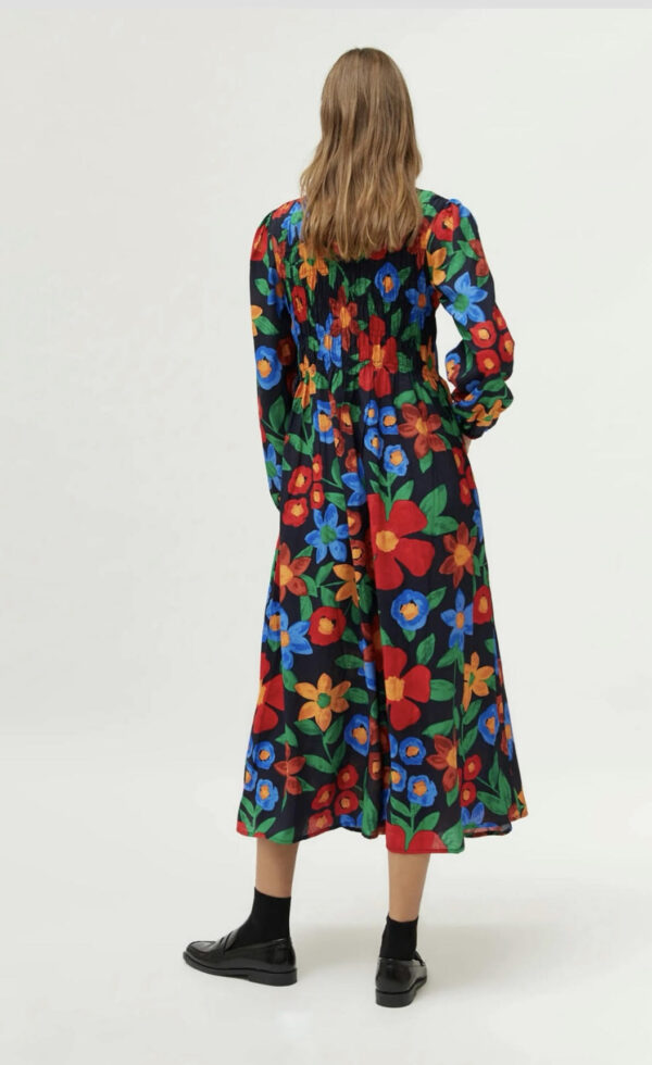 Compania Fantastica Multicolor floral print long dress