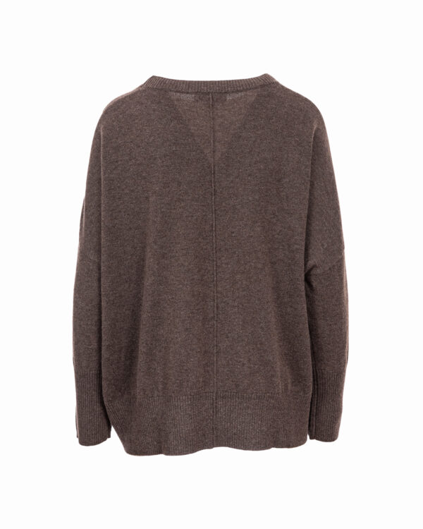 Cashmere Mix Crew Neck Jumper - Precipice