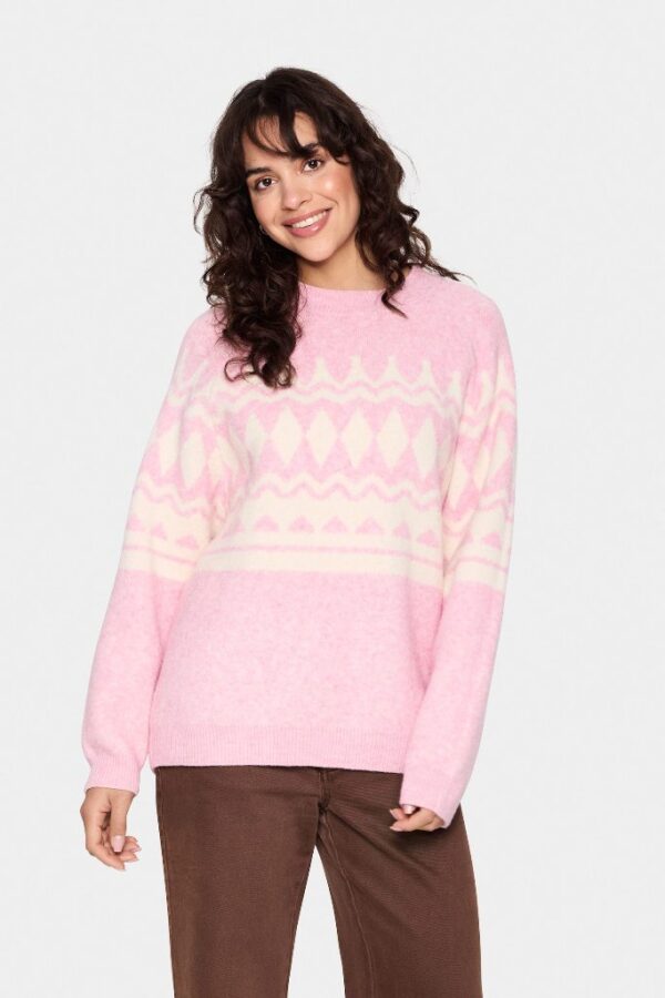 Saint Tropez Heddasz Pullover – Cashmere Rose