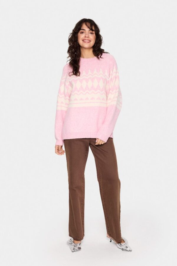 Saint Tropez Heddasz Pullover – Cashmere Rose