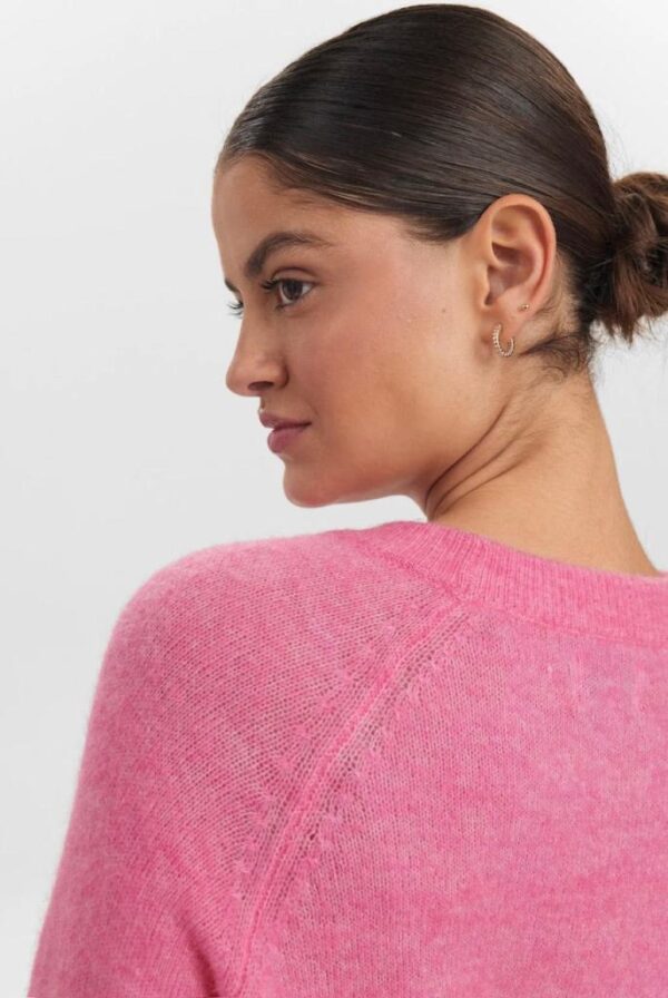 Numph NURIETTE PULLOVER - Pink Cosmos