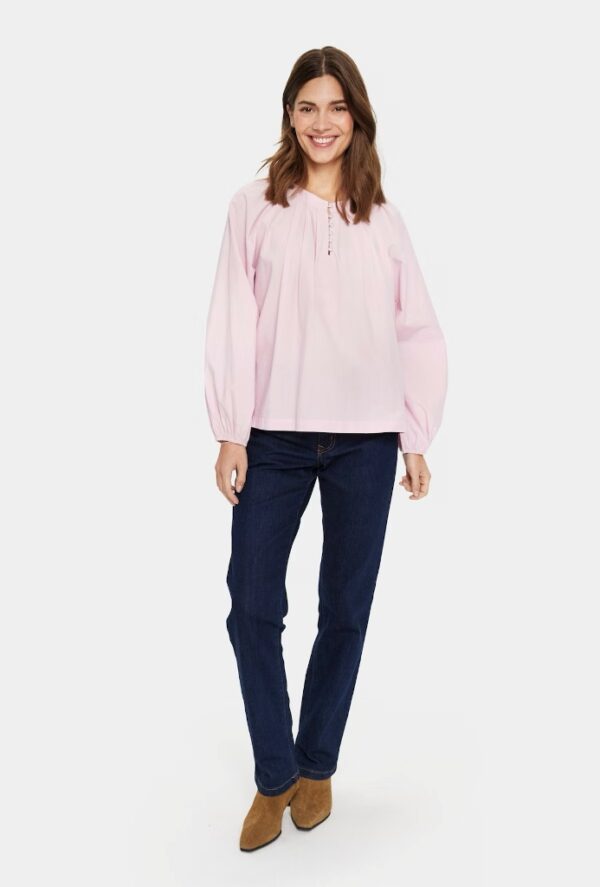 Saint Tropez Ibel Blouse- Pink Nectar