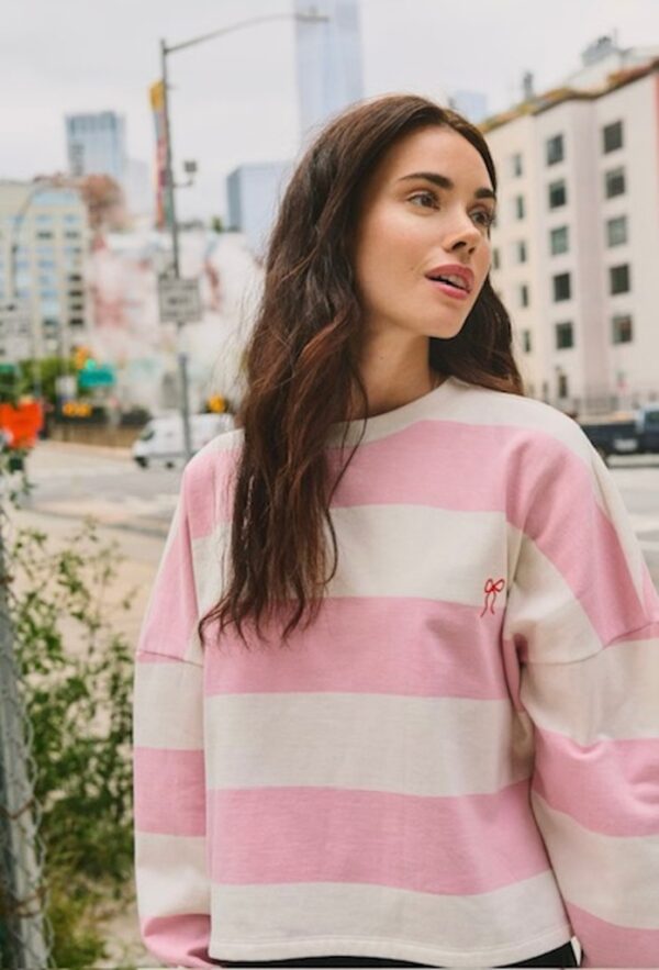 Saint Tropez Idahella Sweatshirt - Pink Nectar