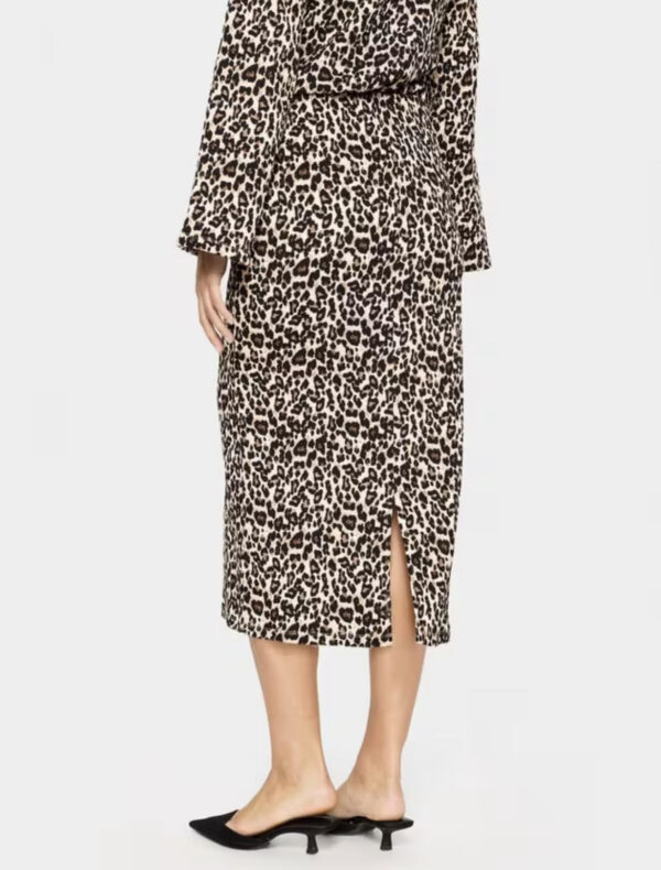 Saint Tropez Ilyssa Leopard Print Skirt