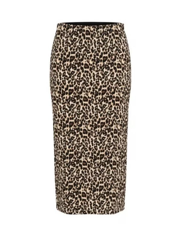 Saint Tropez Ilyssa Leopard Print Skirt