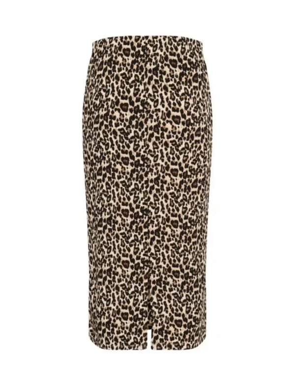 Saint Tropez Ilyssa Leopard Print Skirt