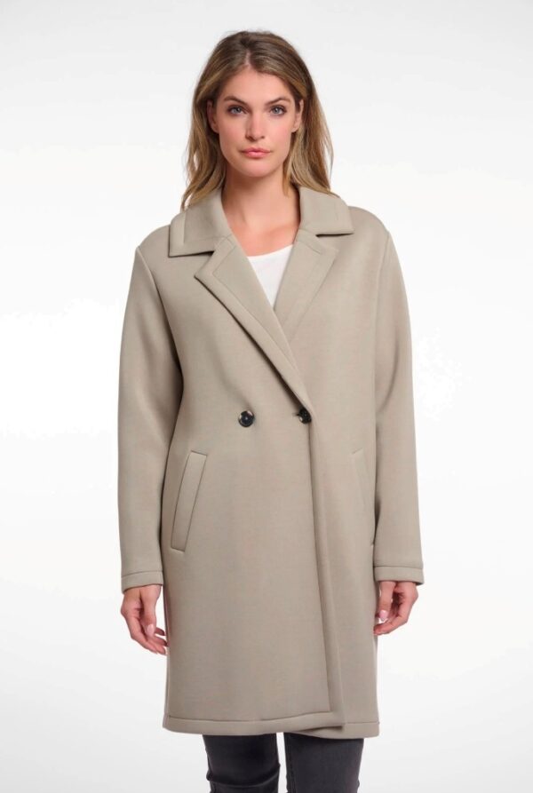 Rino & Pelle Danja Double Breasted Coat Dusty Khaki