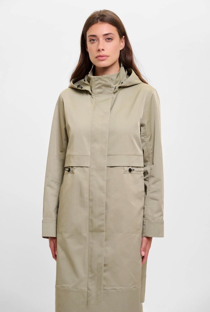 Rino & Pelle Kimi Parka with detachable hood Sea Moss