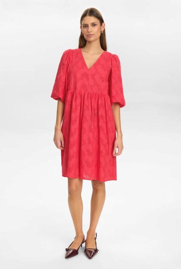 Numph NUHENSLEY DRESS - Geranium