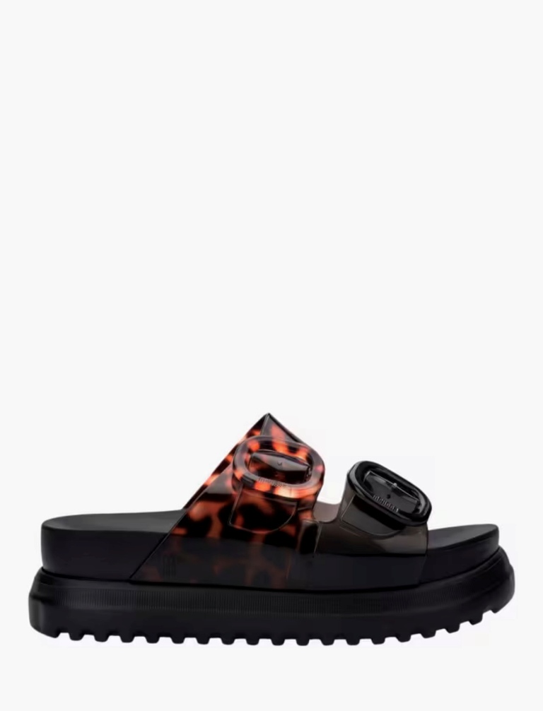 Melissa Cozy Platform Black/Tortoiseshell